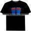 el sound activated clothes el light t-shirt