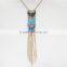 Newest Gold multiraw Mix -color Seedbead Necklace Triple pendant necklace 2016 fashion style wholesale