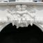 Outdoor and Indoor Stone Antique Marble Fireplace Mantel