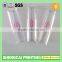 Clear PVC hair extension packaging box with OEM logo