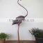 Iron peacock bird statue decorative