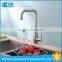 Classic 304 stainless steel deck mounted kitchen mixer tap long handle commercial faucet