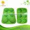 2015 China Supplier Eco-friendly Kitchen Ware Festival Lego Minifigures Silicone Cake Mold