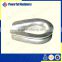 U.S. TYPE CARBON STEEL G408 OPEN PATTERN WIRE ROPE THIMBLE