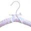 Adjustable Satin Padded Kids Hanger, Bendable Clothes Hangers for Baby