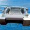 Floating oil skimmer
