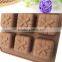 15pcs funny shape silicone chocolate mould for baking accessories