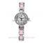 Latest style vogue case crystal diamond wrist watch watches ladies