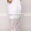 Stylish Sweet Lady Sexy Women's Casual New Fashion Lace Floral Below Knee Straight Skirt