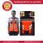 600D PU coating oxford fabric reflective safety vest