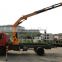 12ton crane with knuckle arms, SQ240ZB4, hydraulic crane on truck.