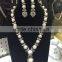 Best Quality Cubic Zirconia Stone Pearl Jewelry Sets