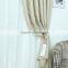 grommet faux linen blackout curtain for hotel