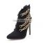 women heel shoes newest designs christmas shoes 2017 PF4409