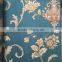 deep embossed home decor vinly wallpaper with beautiful European flowers