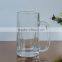 Machine made beer glass mug