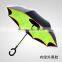 Inside out umbrella, magicbrella c handle umbrella,upside down umbrella
