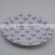 18cm Diameter Custom Printed High Quality Solid Color Party Disposable Paper Plates