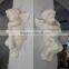 Small White Marble Wall Hanging Angel Statue