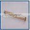 Custom coiled stainless steel spring