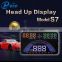 2016 New 5.8" Screen Car HUD Head Up Display Overspeed Warning Alarm System Car Speed Head UP LED Display