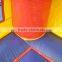 0.55mm PVC Material And Giant Inflatable Slide With Obstacle Bouncer
