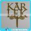 Party Decoration Monogram Cake Topper