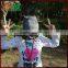 Factory Selling Party Kids Diy Scratch Half Face Masquerade Masks