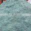 Online amorphous calcium aluminate for steel making and underground construction