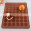 New Silicone Macaron Macaroon Pastry Oven Baking Mould Sheet Mat 48 Cavity DIY Mold Baking Mat