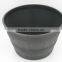 wooden effect Plastic Garden Flower Plant Pot