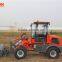 Qingdao Everun ER16 Moving Type Small Front End Loader With Electric Joystick/ Luxury Cabin