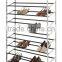 50 pair rolling shoes racking, shoes storage for 50 pairs