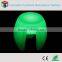 battery rechargeable glowing LED stools furniture for hotel decorate