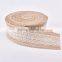 High Quality Burlap Fabric Raw Jute Importer in China 100% Jute Make Ribbon
