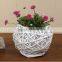 factory directly supply artificial flower basket decoration wicker flowerpot