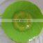 Hotsale FDA grade silicone pot cover spill stopper lid silicone pot cover lid with handle