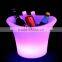 night club led lighted fruit plate with rechagreable battey and remote controller