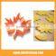 Food Safely Maple Leaf Shape Plastic Cookie Moulds Shaped Cake Mold