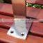 JINXIN stainless steel glass spigot swimming pool fence base plate