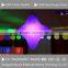 waterproof RGB 16 colors changing LED star shaped light for outdoor using