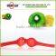 Plastic manual citrus fruit juicer tongs
