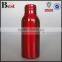 60ml painting red aluminum decorative metal containers with cosmetic sprayer