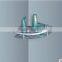 Hot Sale Never Rust Bathroom Aluminium Single Corner Shelf China Supplier Bathroom Corner Towel Shelf