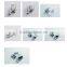 7 pcs Bias HEMMER BINDER Foot Set For Singer Brother Toyota Pfaff Babylock Simplicity Kenmore Home Sewing Machine