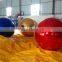 Hot sale inflatable mirror ball/ silver reflective ball inflatable stainless steel spheres for sale