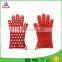 2016 Hot selling FDA grade Kitchenware Baking Silicone Oven Mitt Microwave oven gloves