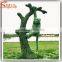 Customized artificial topiary grass animal landscaping
