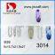 DZ-3014 long oval shaped jonquil color decorative crystal stone design for dress