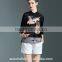newest chinese stylish popular sexy ladies loose top factory price